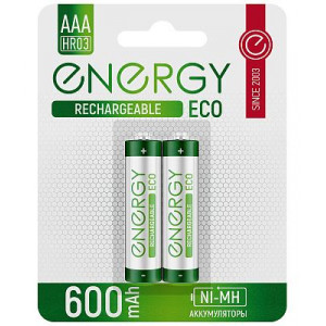 ENERGY Eco NIMH-600-HR03/2B (АAА) 104986