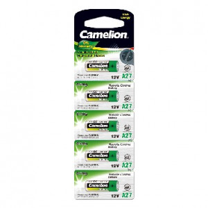 CAMELION (12830) LR27A BL-5 MERCURY FREE (A27-BP5, батарейка,12В)