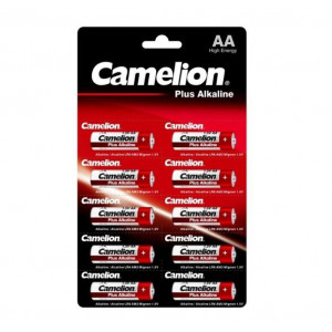 CAMELION (14135) LR6 PLUS ALKALINE BP1X10P (LR6-BP1X10P, батарейка,1.5В)