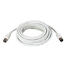 EXPLOYD EX-K-1405 кабель ТВ штекер - ТВ гнездо 1.0M белый