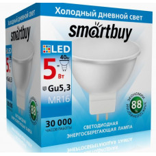 SMARTBUY (SBL-GU5.3-05-60K-N) LED-GU5.3LED-05W/6000