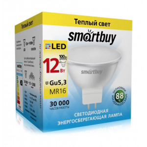 SMARTBUY (SBL-GU5.3-12-30K) LED-Gu5.3LED-12W/3000