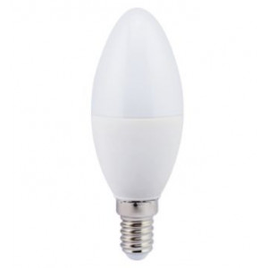 ECOLA C4LW80ELC CANDLE LED 8,0W 220V E14 2700K свеча (композит) 100X37