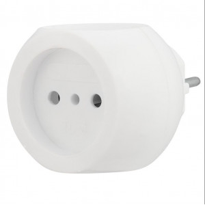 REXANT (11-1063) Тройник эл Шар 220 В 6 А белый