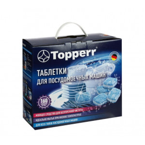 TOPPERR 3322 Таблетки для посудомоечных машин, 160 шт. в уп.