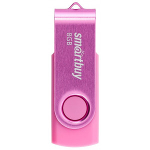 SMARTBUY (SB008GB2TWP) UFD 2.0 008GB Twist Pink розовый