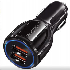 ENERGY ET-16A, 2 USB, Q3.0, цвет - чёрный 100283