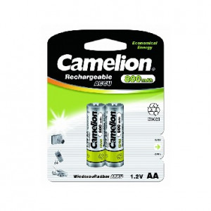 CAMELION (2202) AA- 800MAH NI-CD BL-2 (NC-AA800BP2, аккумулятор,1.2В)