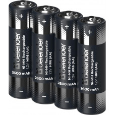 DEFENDER (56512) HR6-2BL 2600 mAh АА, Ni-MH, блистер, 2 шт