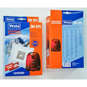 VESTA FILTER SM 09S синтетика комл. 4шт.+2 фильтра