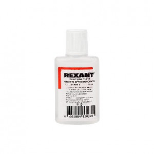 REXANT (09-3635-1) ФЛЮС ДЛЯ ПАЙКИ , КИСЛОТА ОРТОФОСФОРНАЯ, 30 МЛ, В ИНДИВИДУАЛЬНОЙ УПАКОВКЕ