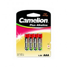 CAMELION (7369) LR03 Plus Alkaline BL-4 (LR03-BP4, батарейка,1.5В)