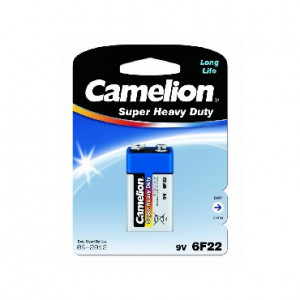 CAMELION (3218) 6F22 BLUE BL-1 (6F22-BP1B, батарейка,9В)