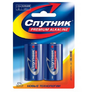 СПУТНИК LR14/2B PREMIUM ALKALINE