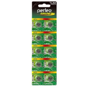 PERFEO LR754-10BL ALKALINE CELL 393A AG5 (10)