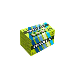 ERGOLUX (14213) LR03 Alkaline BP-24 (LR03 BP-24, батарейка,1.5В)