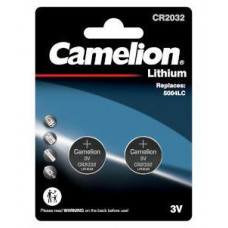 CAMELION (15246) CR2032 BL-2 (CR2032-BP2) литиевая