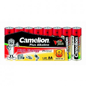 CAMELION (9283) LR6 PLUS ALKALINE SP8 (LR6-SP8, батарейка,1.5В)