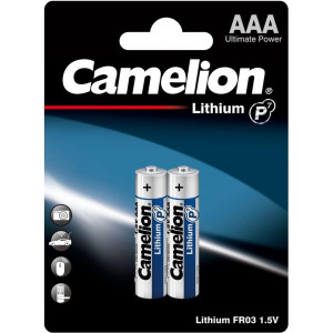 CAMELION (15240) Lithium BL2 FR03 (FR03-BP2, батарейка,1.5В)