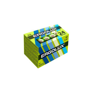 ERGOLUX (14212) LR6 Alkaline BP-24 (LR6 BP-24, батарейка,1.5В)