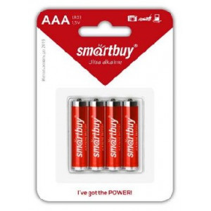 SMARTBUY (SBBA-3A04B) LR03-4BL