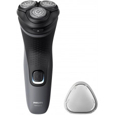 PHILIPS Бритва роторная S1142/00 реж.эл.:3 питан.:элек.сеть/аккум. темно-серый/черный