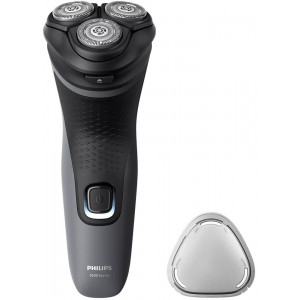 PHILIPS Бритва роторная S1142/00 реж.эл.:3 питан.:элек.сеть/аккум. темно-серый/черный