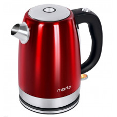 MARTA MT-4560 красный рубин чайник металлический
