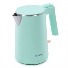 MARTA MT-4591 светлая яшма чайник металлический