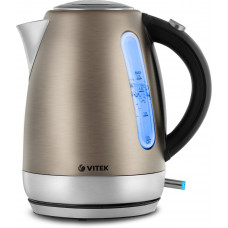 VITEK VT-7025 1.7л. 2100Вт бронзовый (металл/пластик)