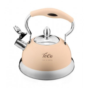 TECO TC-125-BG 3,0 л нерж. со свистком кремовый/бежевый