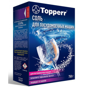 TOPPERR 3317 Соль для ПММ гранулированная, 750 г (Б)