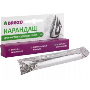 BREZO 97025 Карандаш для чистки подошвы утюга 25 г.,1 шт