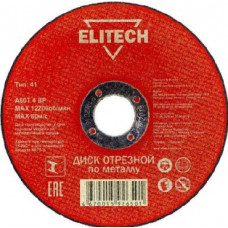 ELITECH 184649 ф115х1,0х22мм д\металла 1820.014100