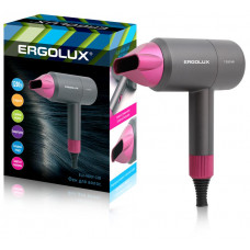ERGOLUX ELX-HD09-C08 серый/розовый 15207