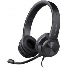 DEFENDER (63151) Tune 150 черный, провод 1.8 м