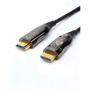 ATCOM (AT8878) Кабель HDMI 20 м (HIGH speed, Metal gold, Optical) 8K VER 2.1