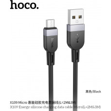 HOCO (6942007636353) X109m 3м USB 2.4A USB- micro USB , 3м