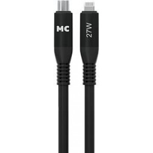 MORE CHOICE (4620202554567) K83ia USB 3.0A PD 27W для Lightning ng 8-pin Type-C - 1м , черный