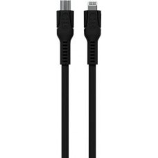 MORE CHOICE (4620202553690) K65ia 2м USB 3.0A PD 27W для Lightning ng 8-pin 2 м , черный