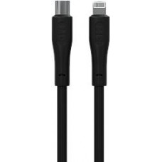 MORE CHOICE (4620202553102) K60ia 2м USB 3.0A PD 27W для Lightning ng 8-pin Type-C - 2м , черный