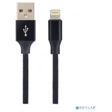 PERFEO (I4317) USB A вилка - Lightning вилка, 2A, черный, длина 2 м., Light Premium