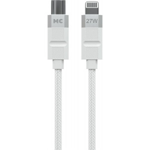 MORE CHOICE (4620202555045) K87ia USB 3.0A PD 27W для Lightning ng 8-pin Type-C - 1м , белый