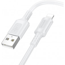BOROFONE (6941991116346) BX112 2.4A PD 27W USB-Lightning 8 Pin 1 m белый