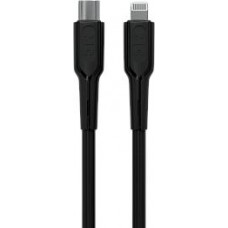 MORE CHOICE (4620202553249) K63ia 2м USB 3.0A PD 27W для Lightning ng 8-pin Type-C - 2м , черный