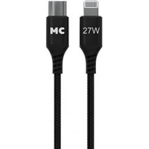 MORE CHOICE (4620202554130) K69ia USB 3.0A PD 27W для Lightning ng 8-pin Type-C - 1м , черный