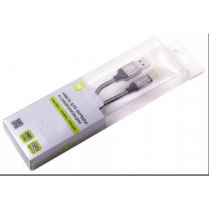 HARPER BRCH-510 SILVER USB - 8PIN 1м нейлоновая оплетка