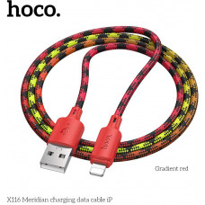 HOCO (6942007650786) X116i USB 2.4A для Lightning , Gradient Red