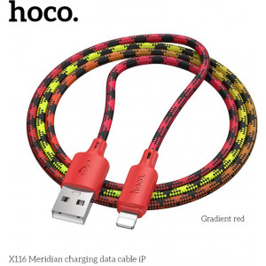 HOCO (6942007650786) X116i USB 2.4A для Lightning , Gradient Red