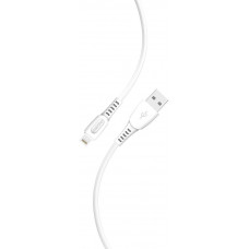 SMARTBUY (iK-512-S40w) S40 Lightning белый, 2.4 А, 1 м,
